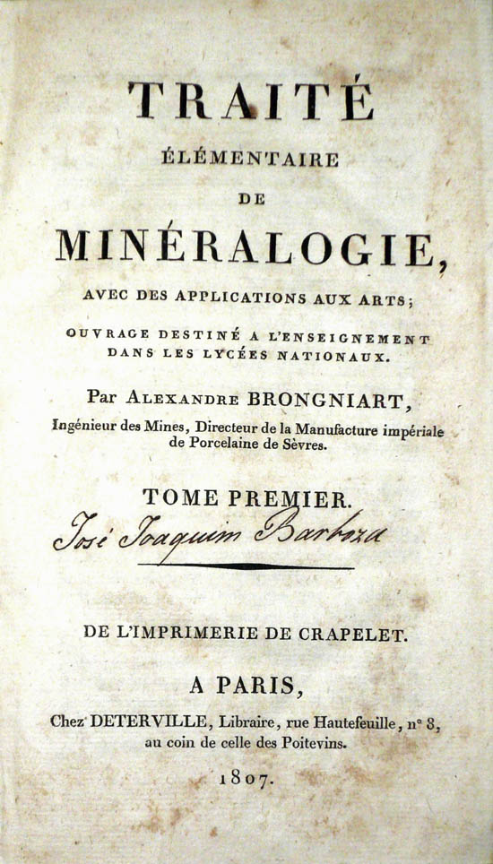 Brongniart, Alexandre (1807)