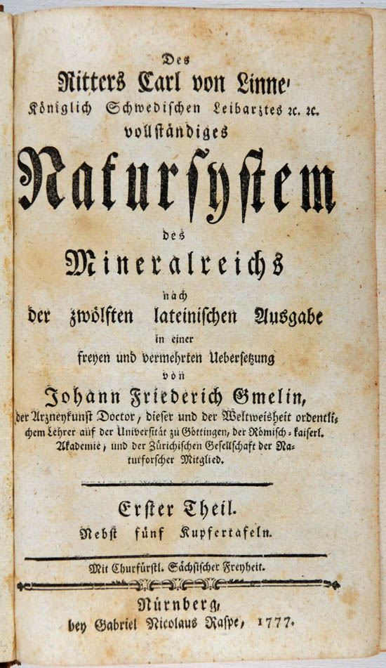 Gmelin, Johann Friedrich (1777-1779)