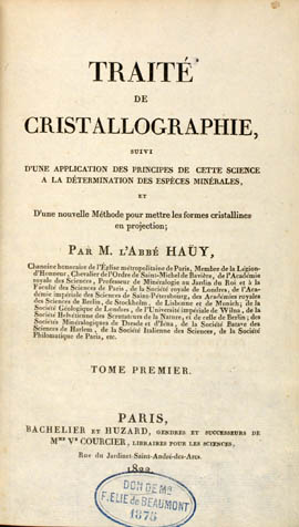 Haüy, René Just (1822)