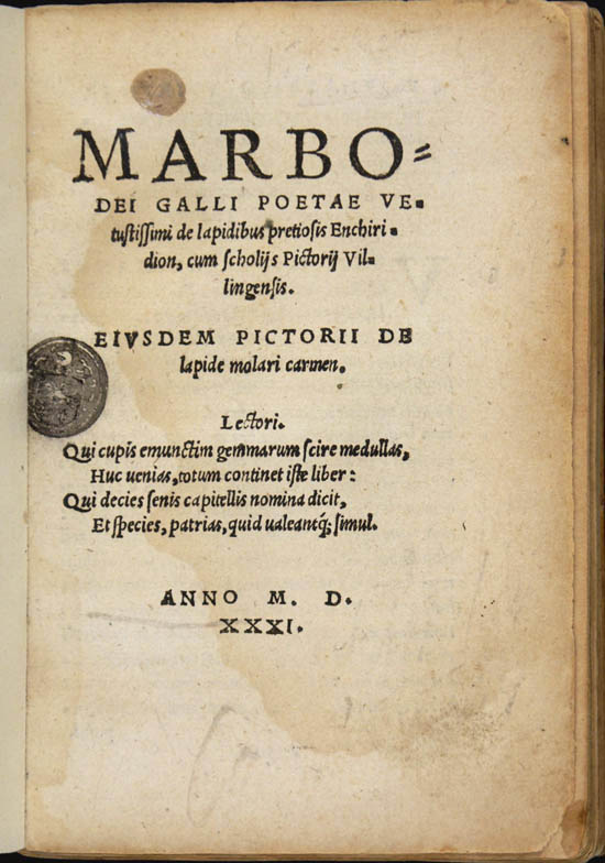 Marbode (1531)