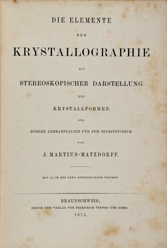 Martius-Matzdorff, J. (1871)