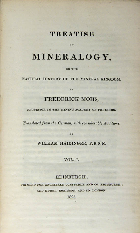 Mohs, Carl Friederich Christian (1825)
