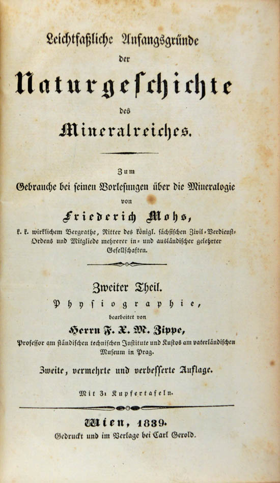 Mohs, Carl Friederich Christian (1836-1839)