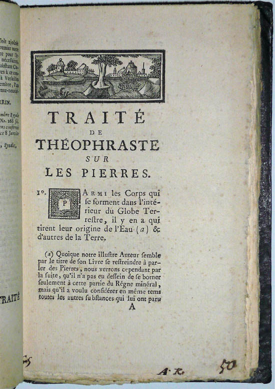 Theophrastus (Theophraste), (1754)
