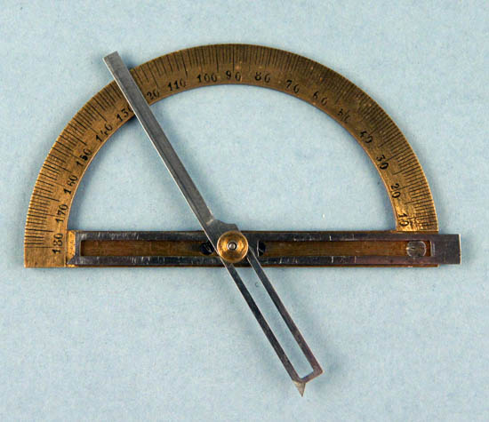 Contact goniometer with detachable limbs