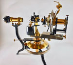 Goldschmidt two circle reflecting goniometer