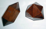 Libotte wooden crystal models, ca. 1841