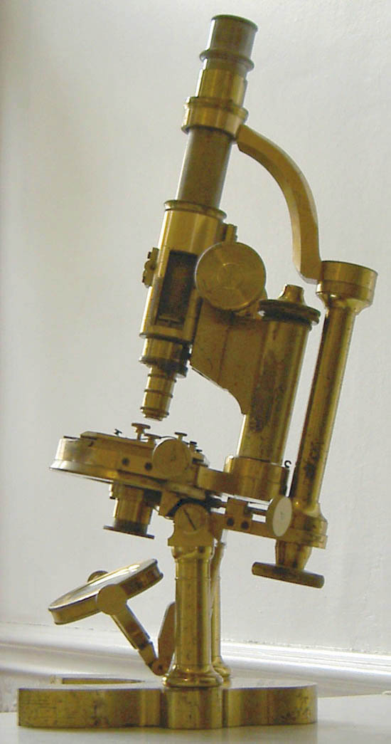 Polarizing microscope, Nachet, Paris
