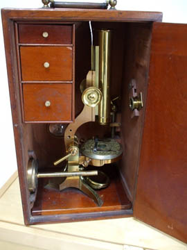 Polarizing microscope, Watson Bros. 4 Pall Mall, London