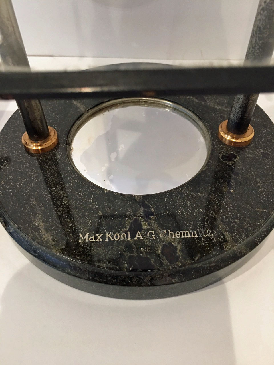 Nörremberg-type polariscope, Max Kohl A.G., Chemnitz