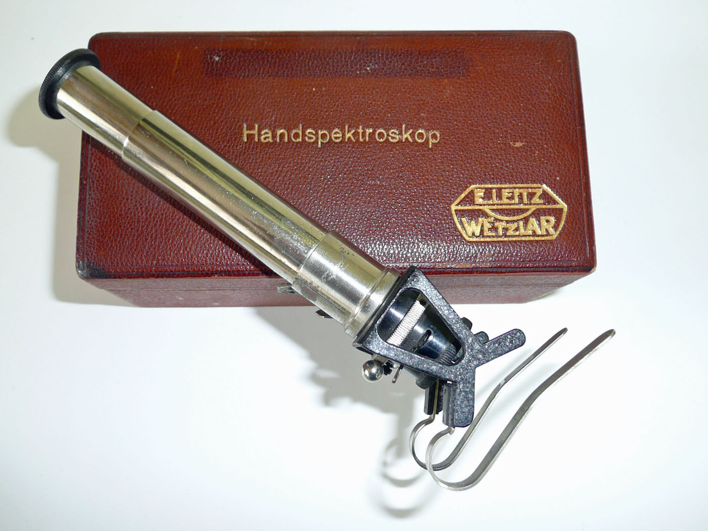 Hand spectroscope - Ernst Leitz, Wetzlar