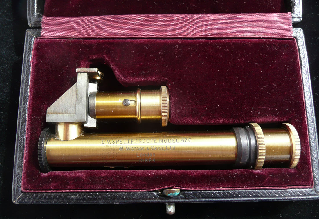 Hand spectroscope, W. Watson & Sons, London