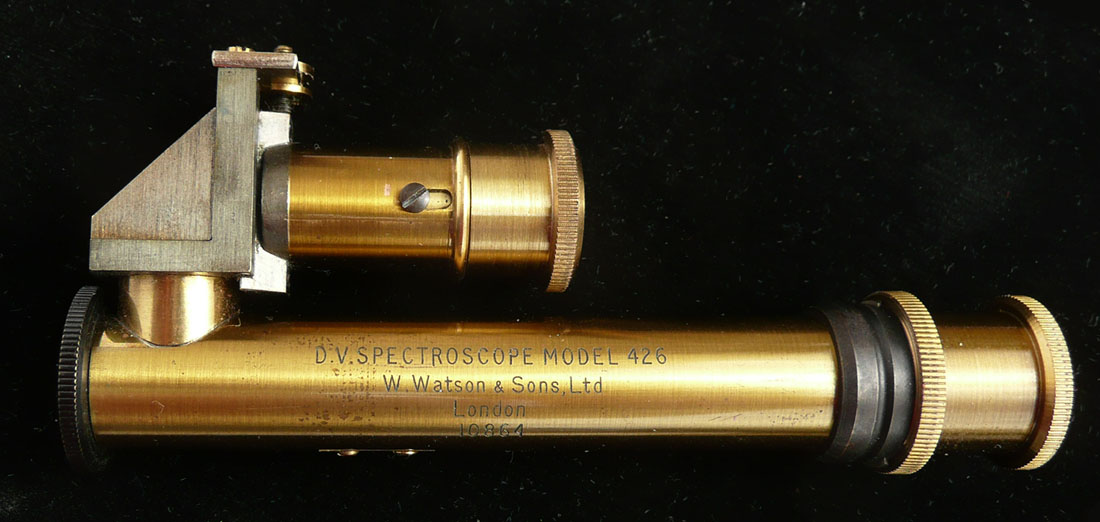 Hand spectroscope, W. Watson & Sons, London